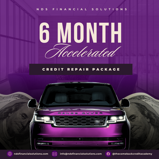 6 Month Credit Repair Package