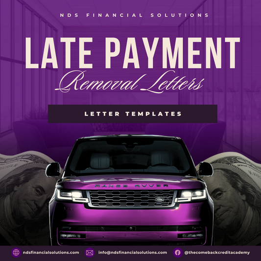 Late Payment Removal Letters